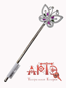 палочка волшебная бабочка 30см 3673