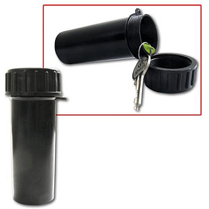 футляр для ключей пластиковый 105*40мм