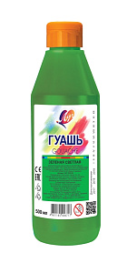 гуашь  зеленая светлая 500мл, 18с1203-08 /луч