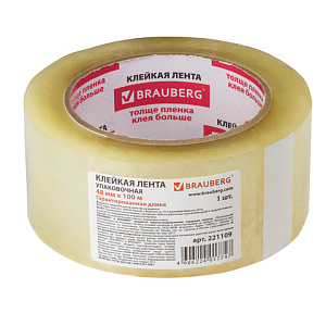 клейкая лента 48мм*100м прозрачная  45мкм 221109  /br