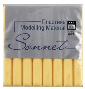 пластика sonnet 56г светло-желтый  5964213
