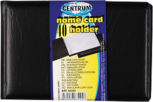 визитница на 40шт.  83225, а-40а /centrum