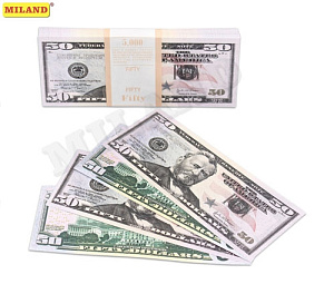 шуточные деньги 50 долларов /miland