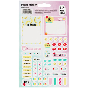 наклейки для ежедневников happy day бумажные ms_36965 /meshu