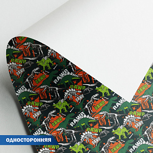 бумага упаковочная 100*70см динозавры 07 90г/м wpo-04 /stilerra фото