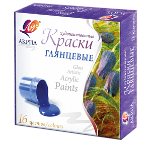 акрил 16цв. 20мл художественный 30с1891-08 /луч акрил 16цв. 20мл художественный 30с1891-08 /луч