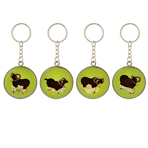 брелок барашек 7*5см металл n162963 /winter wings изображение брелок барашек 7*5см металл n162963 /winter wings