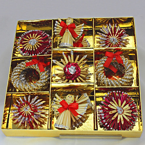 подвеска украшение ассорти 3d деревянная, белая, ажурная, 3 дизайна 60916 изображение подвеска украшение ассорти 3d деревянная, белая, ажурная, 3 дизайна 60916