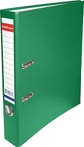орднер 50мм с pvc, метал.окантовка, безкармана стандарт зеленый 275 /ek