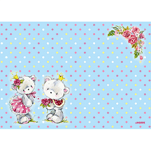 покрытие на стол 70*50см для письма для девочек  ассорти 8061433 8061231, 8061334 /devente