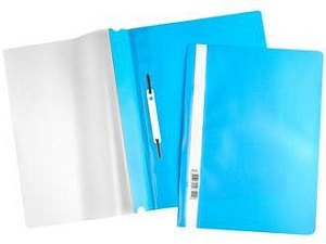 скоросшиватель а4 с прозрачной обложкой голубой 4310, 00110 /hatber изображение скоросшиватель а4 с прозрачной обложкой голубой 4310, 00110 /hatber