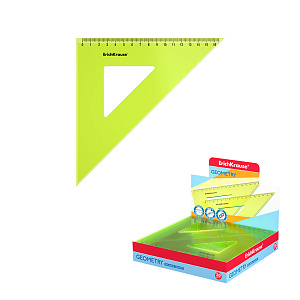 треугольник 45гр*16см neon ассорти 61844 53005 /ек