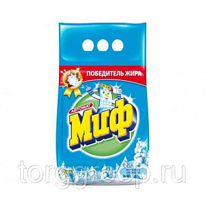 стиральный порошок автомат 2кг морозная свежесть /миф