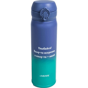 термос smile life 430мл 6,5*22см. 8-12 часов, сталь, поильник, блокировка, 8090318 /devente