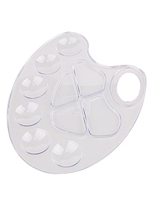 палитра художника прозрачная рп-4552 /пп изображение палитра художника прозрачная рп-4552 /пп