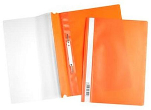 скоросшиватель а4 с прозрачной обложкой оранжевый 4316, 00116 /hatber изображение скоросшиватель а4 с прозрачной обложкой оранжевый 4316, 00116 /hatber