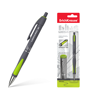 автокарандаш 0.5мм + грифели megapolis concept 20343 /ек